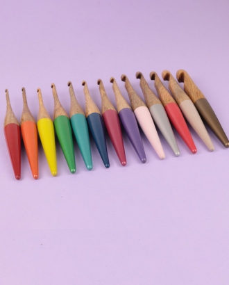 Crochets en bois de manguier Crochets en bois de manguier