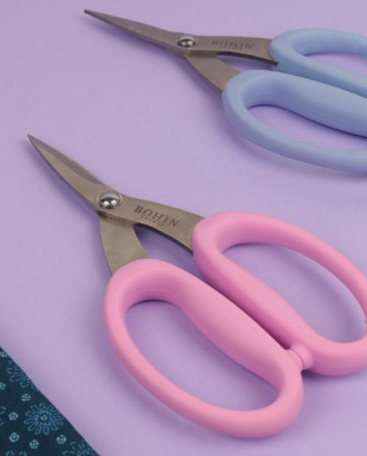 Ciseaux de précision micro-dentés – Grands anneaux souples BOHIN Ciseaux de précision micro-dentés – Grands anneaux souples BOHIN