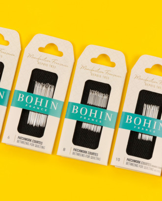 Aiguilles courtes pour patchwork BOHIN Aiguilles courtes pour patchwork BOHIN