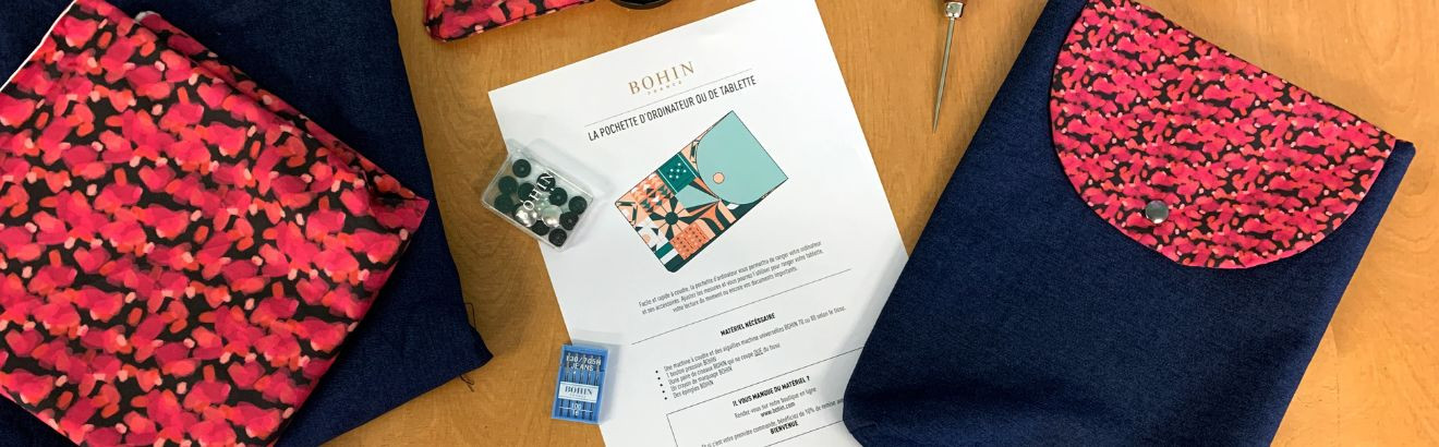 Tutoriel pochette d'ordinateur ou de tablette Tutoriel pochette d'ordinateur ou de tablette
