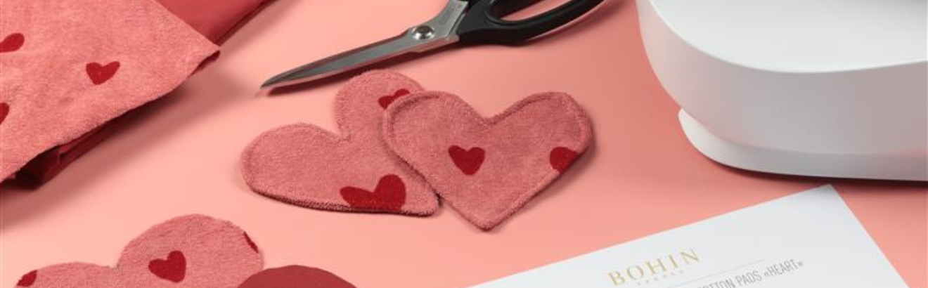 Tuto couture : les cotons lavables cĆur Tuto couture : les cotons lavables cĆur