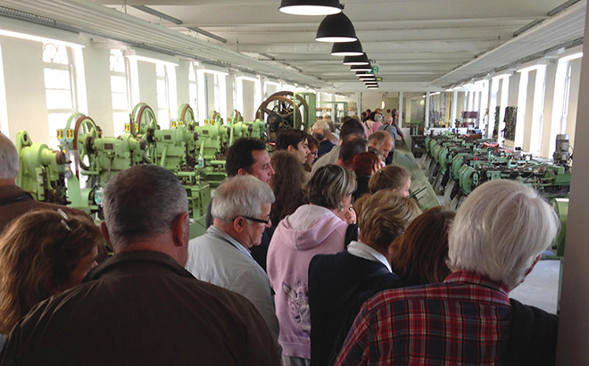 VISITE GROUPE Visite en groupe des ateliers BOHIN