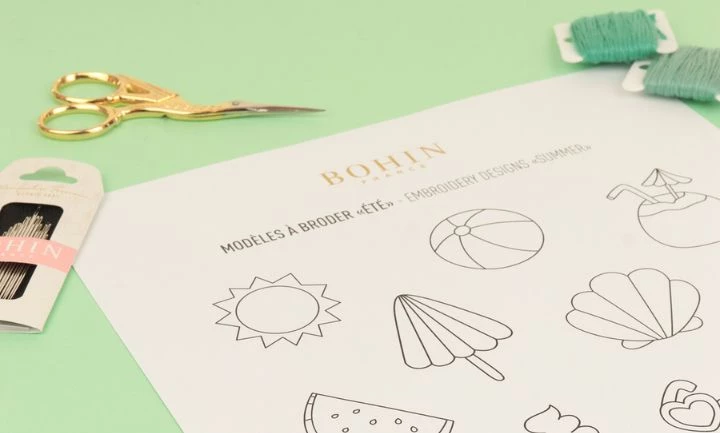 Summer embroidery patterns